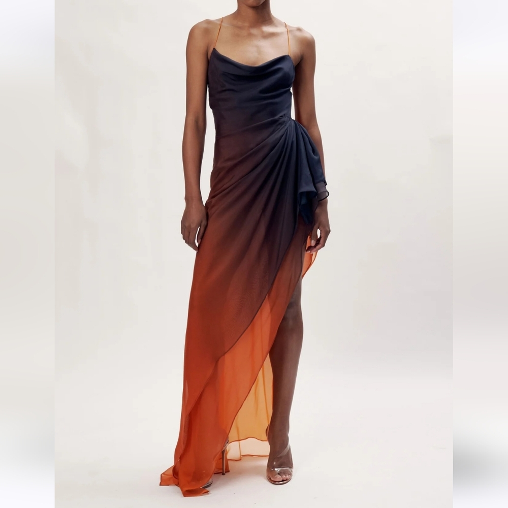 Ronny Kobo Tyler Dress Gown Small